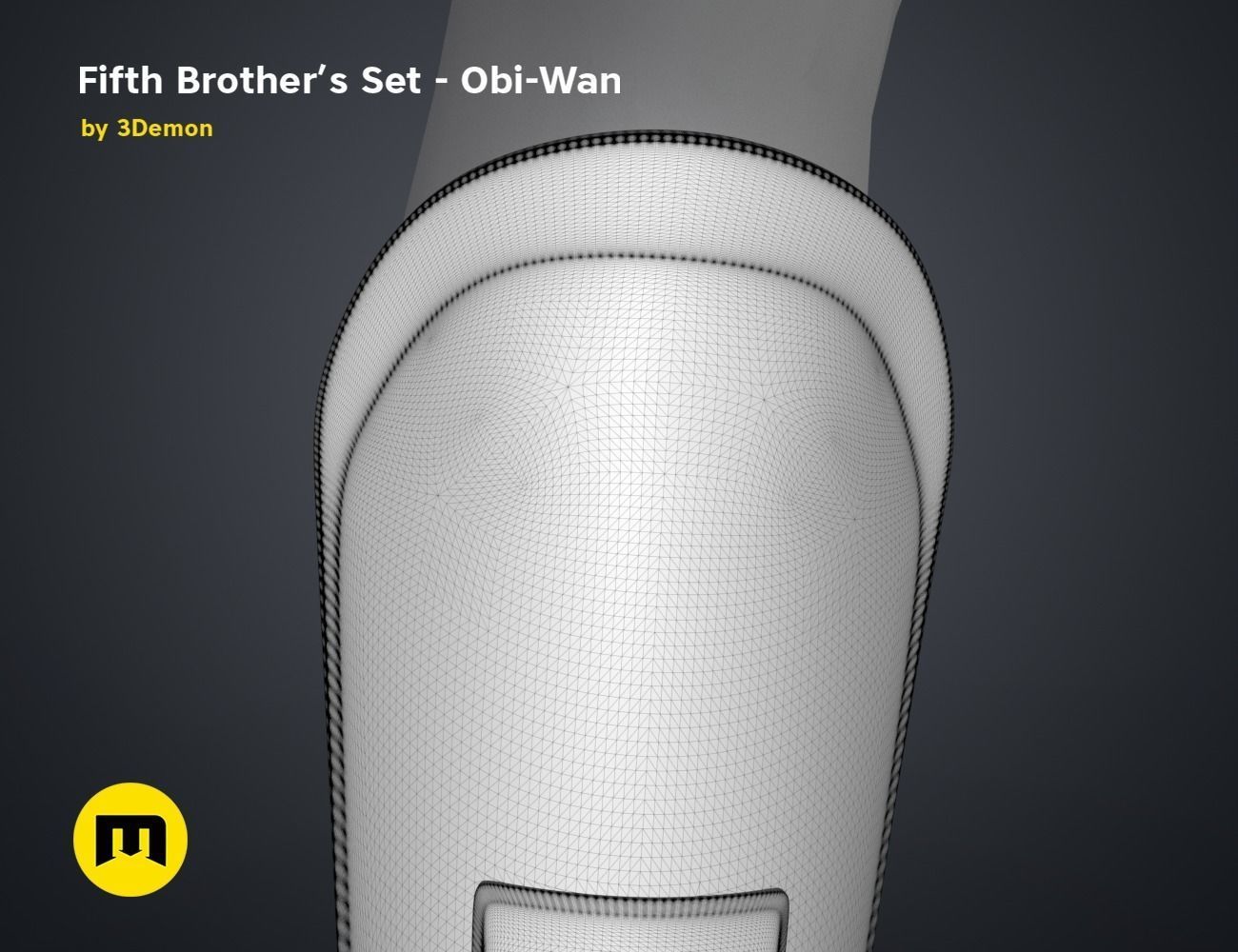 Fifth Brother Set - Obi-Wan 3D print model_17