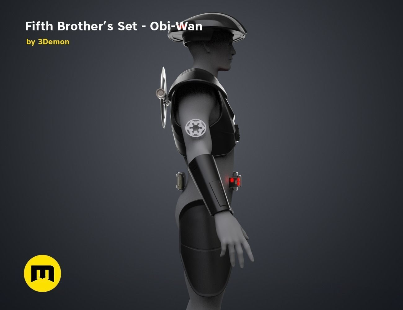 Fifth Brother Set - Obi-Wan 3D print model_38