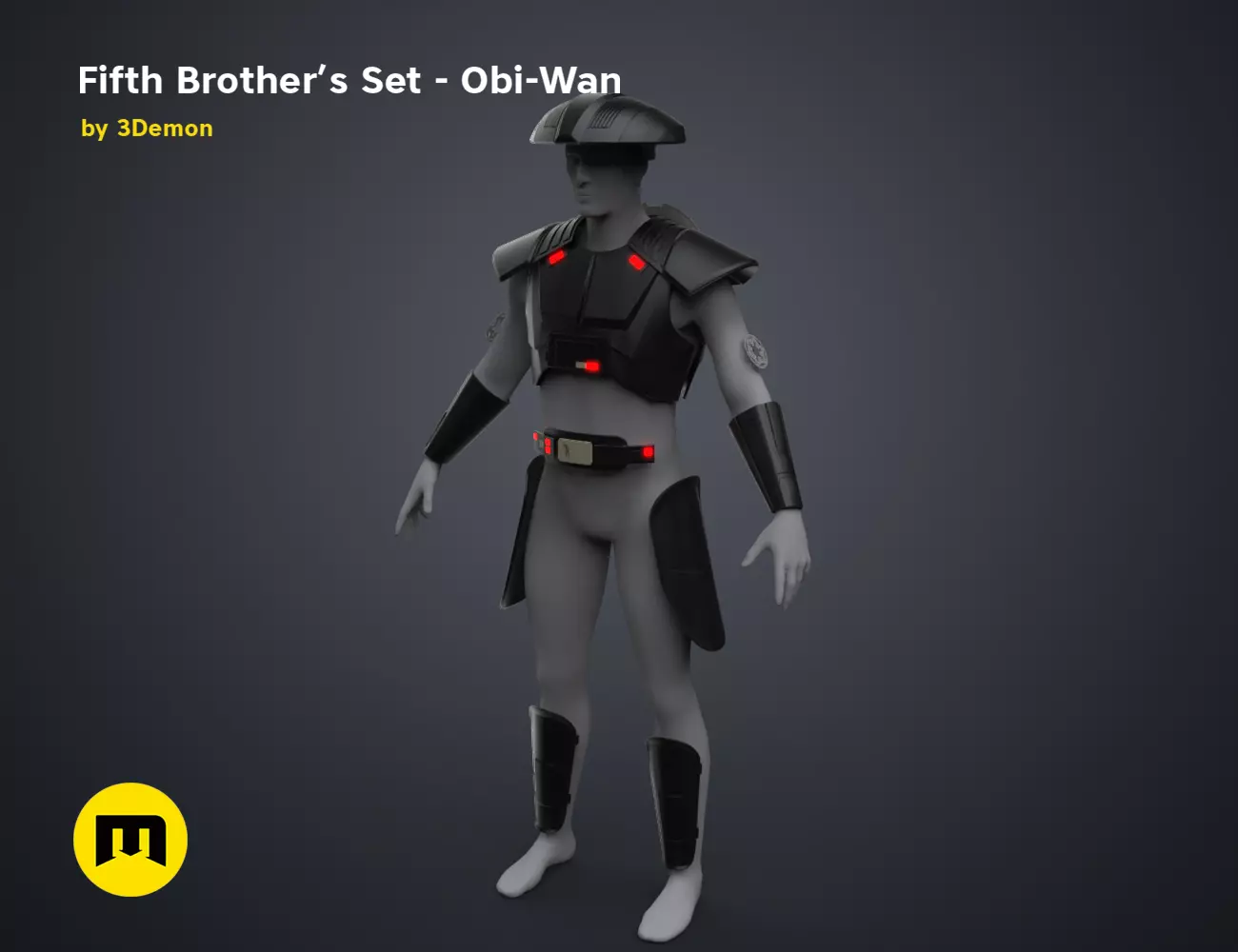 Fifth Brother Set - Obi-Wan 3D print model_0