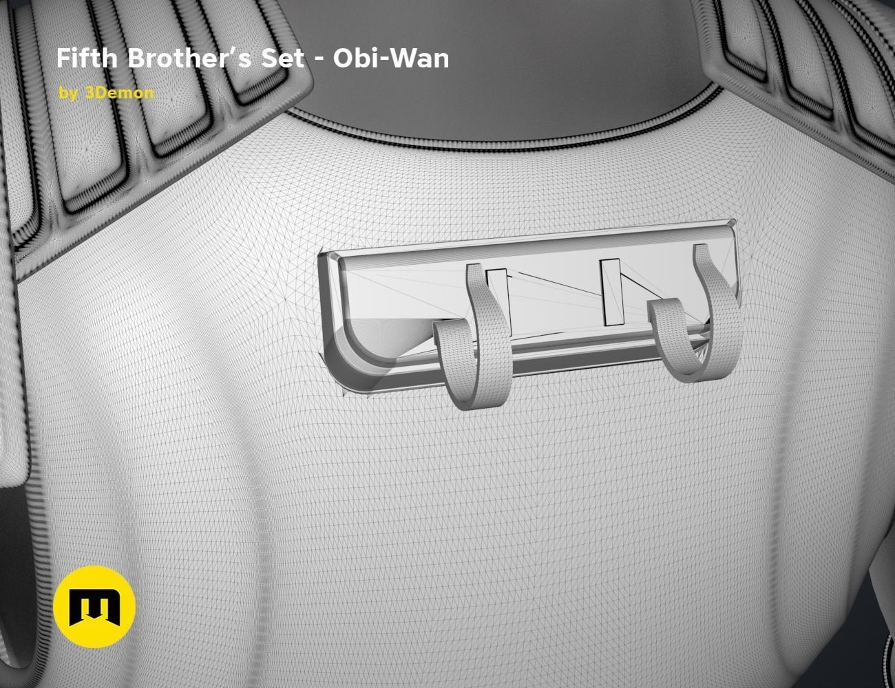 Fifth Brother Set - Obi-Wan 3D print model_23