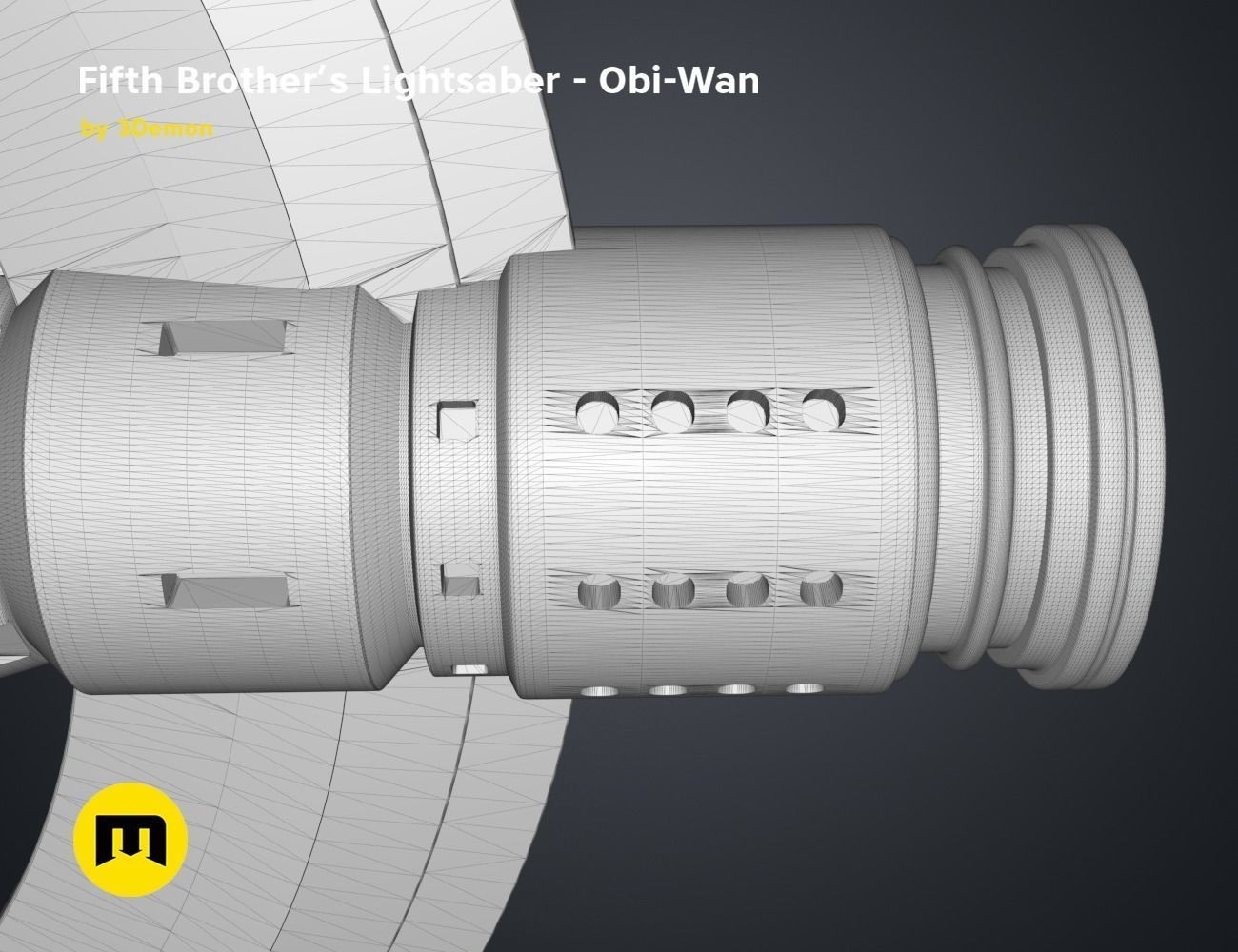 Fifth Brother Set - Obi-Wan 3D print model_27