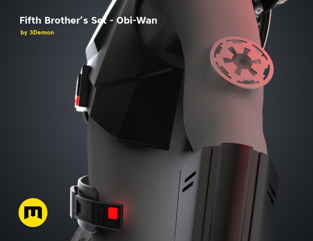 Fifth Brother Set - Obi-Wan 3D print model_33