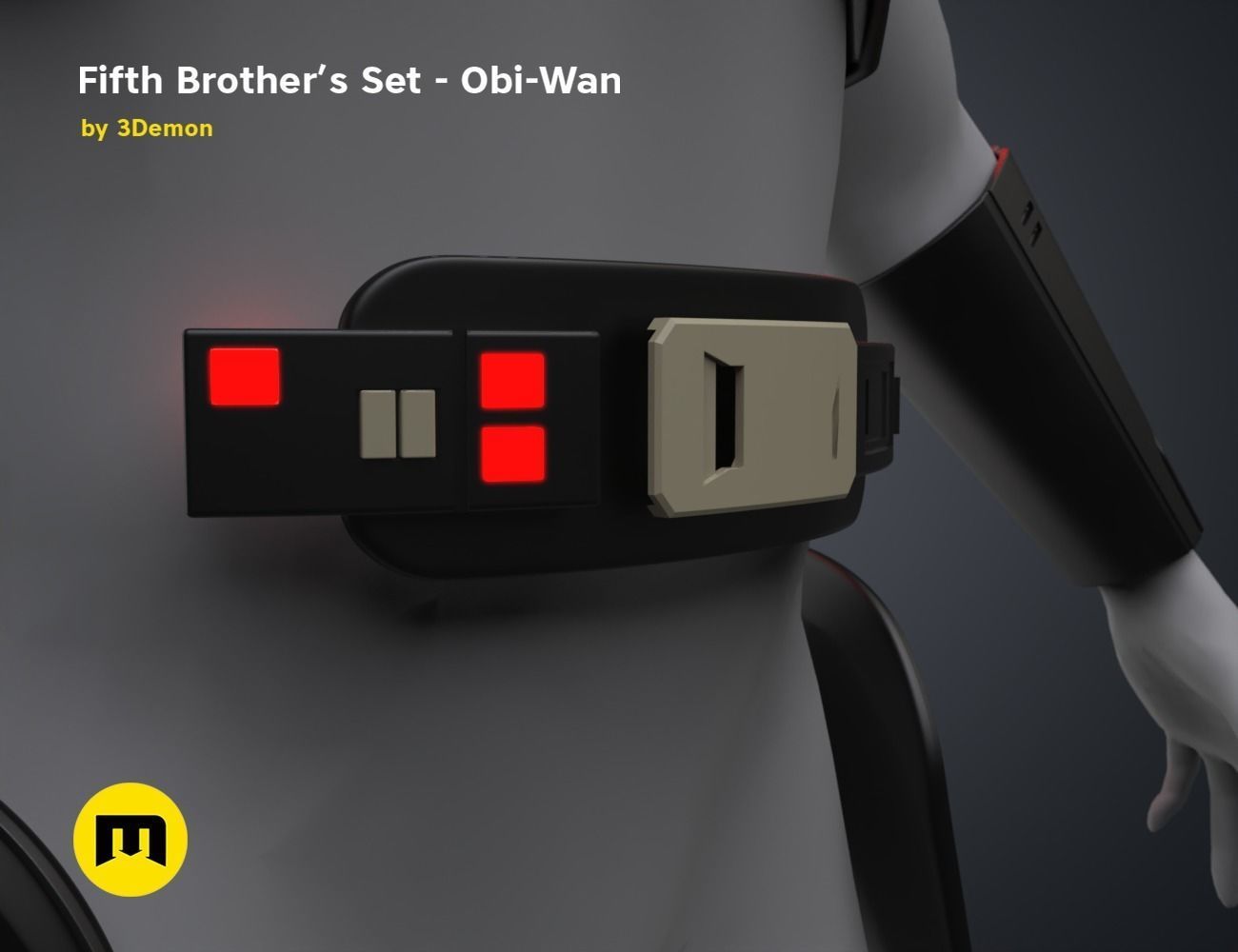 Fifth Brother Set - Obi-Wan 3D print model_32