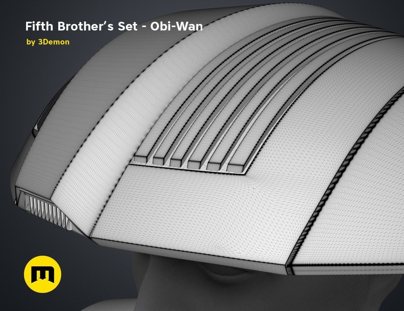 Fifth Brother Set - Obi-Wan 3D print model_15
