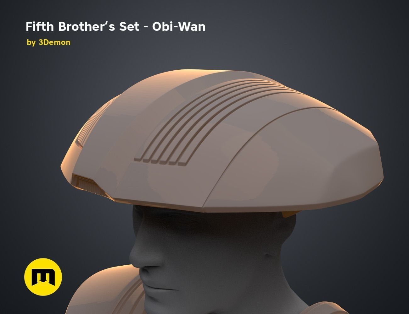 Fifth Brother Set - Obi-Wan 3D print model_14