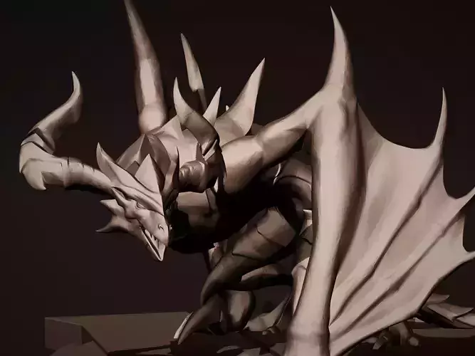 SHYVANNA DRAGON WITH NEW STAND