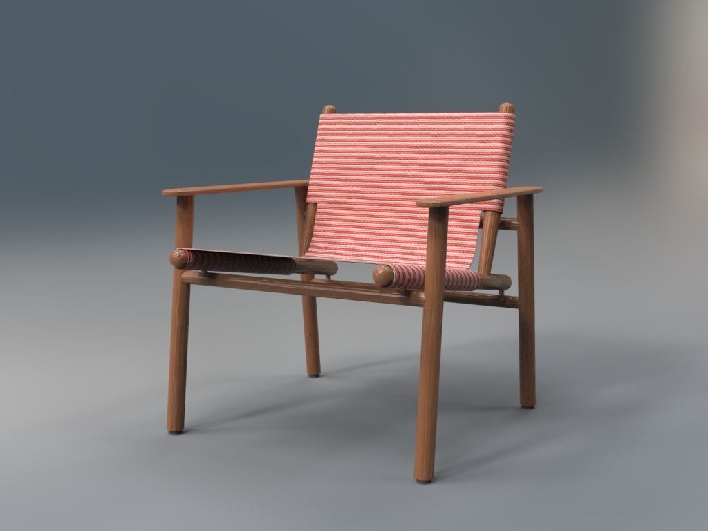 Cordoba Chair 3D model_8