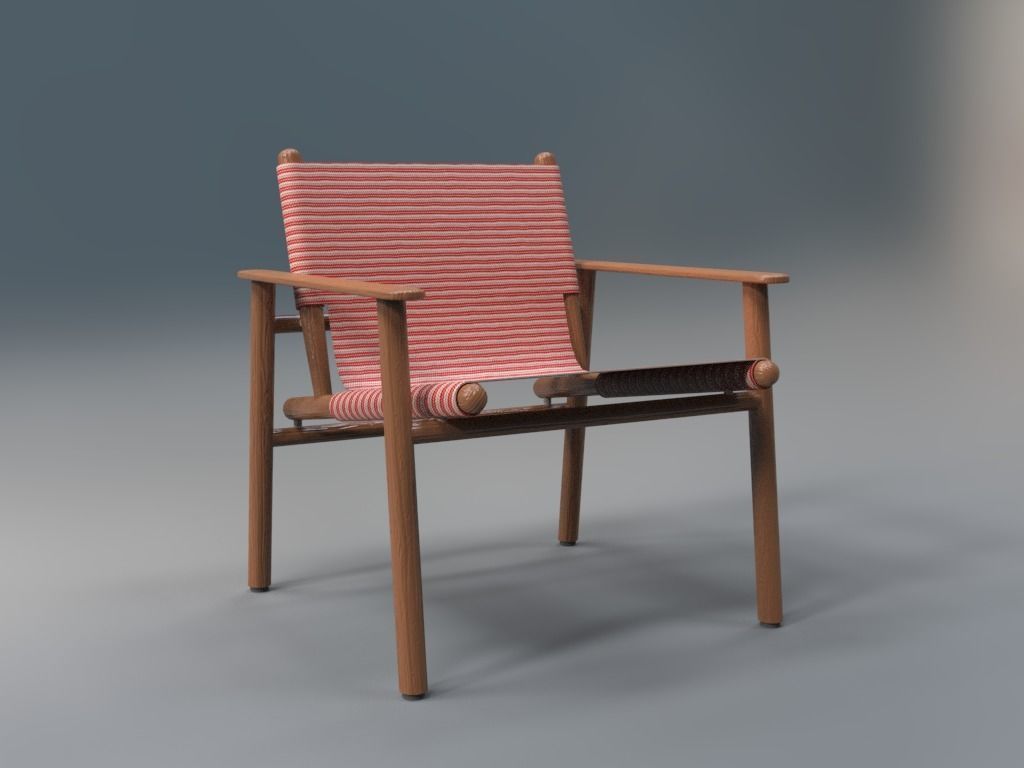 Cordoba Chair 3D model_5