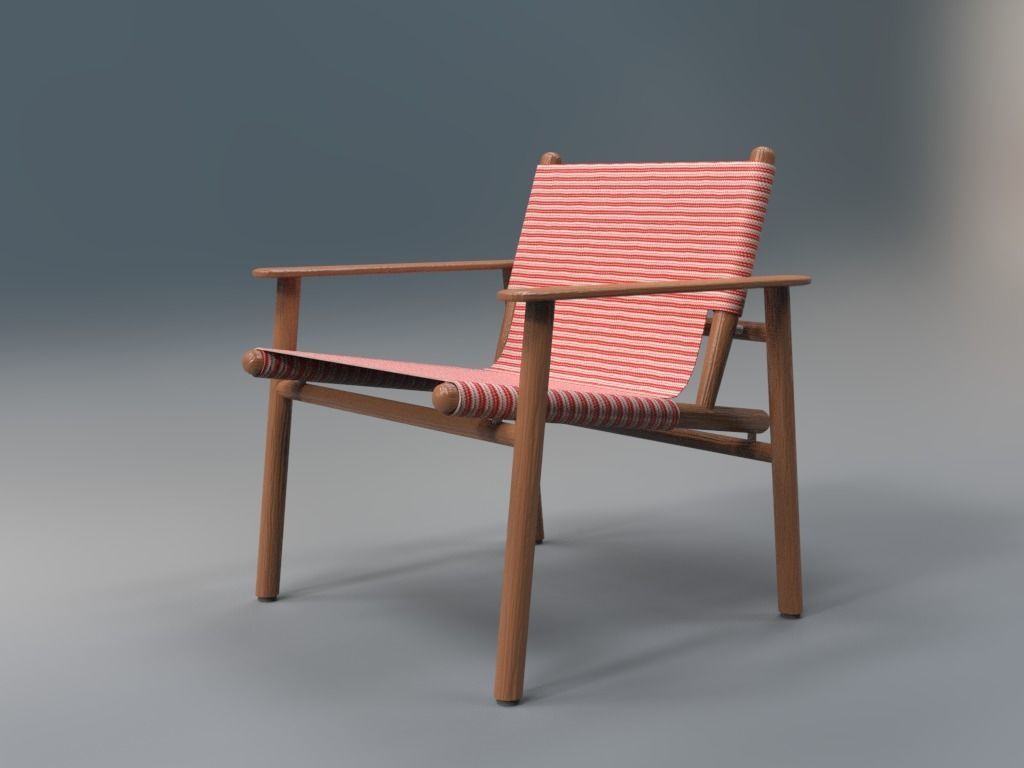 Cordoba Chair 3D model_9