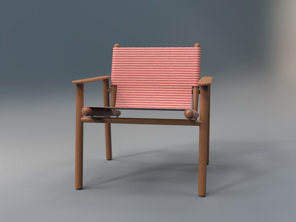Cordoba Chair 3D model_7