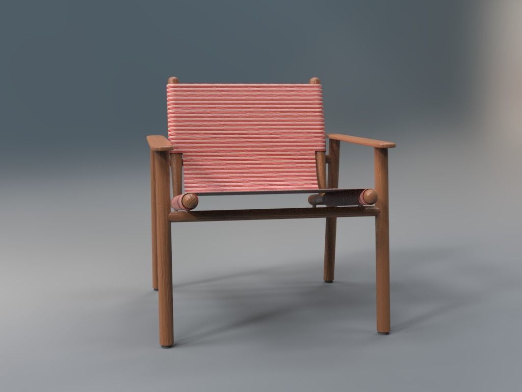 Cordoba Chair 3D model_6