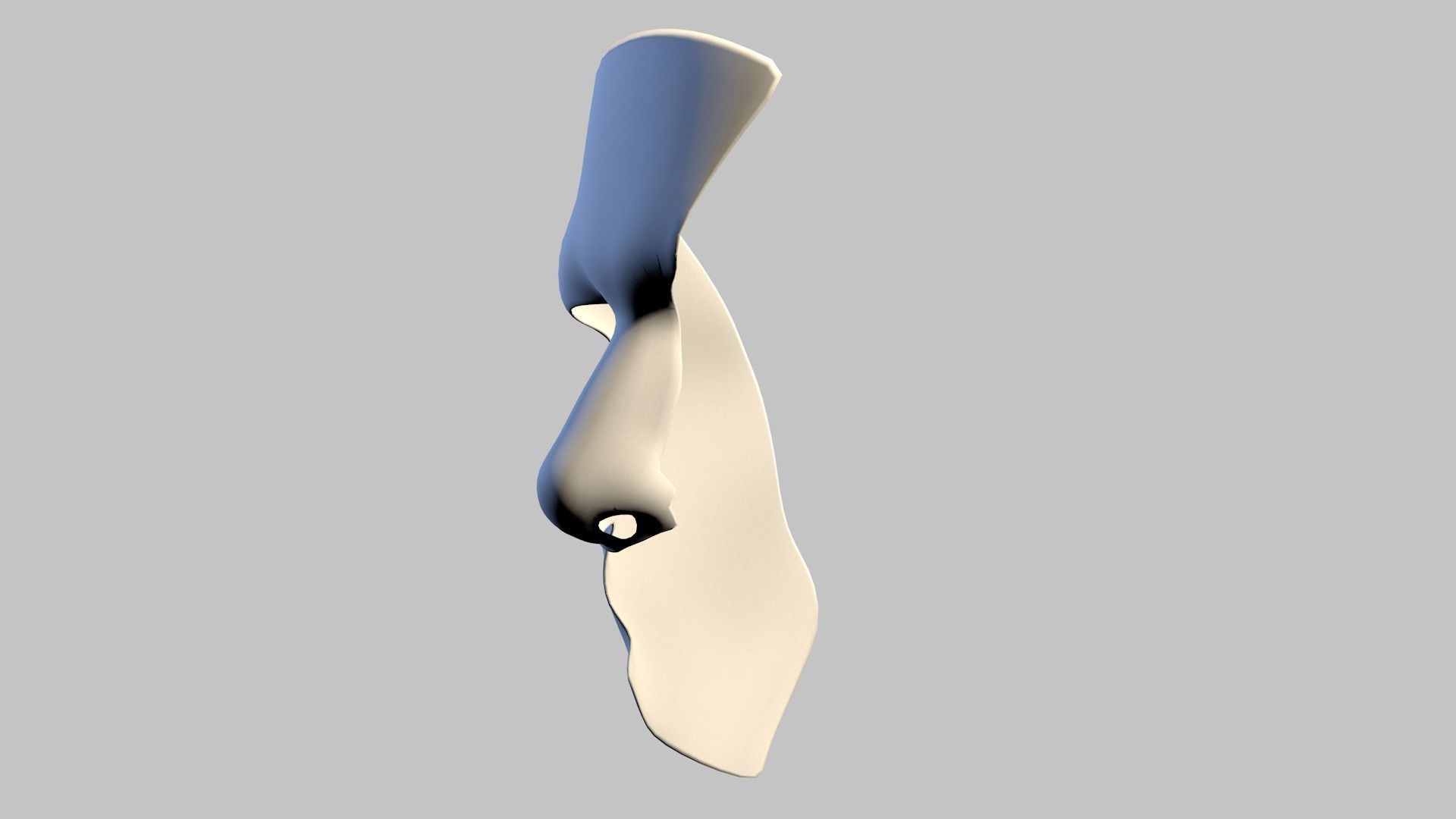 Masque The Phantom of the Opera Low-poly 3D model_24