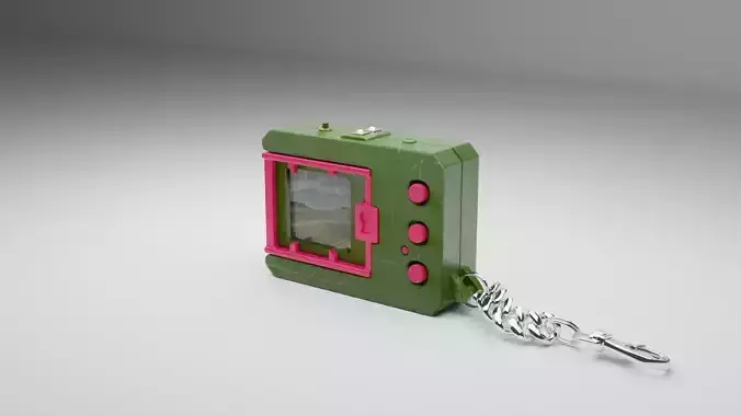 Digimon Digivice Low-poly 3D model