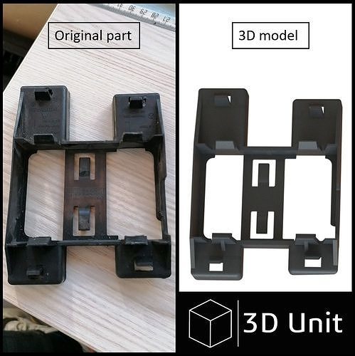  Mercedes-Benz A2318850314 Distance Sensor Bracket 3D print model