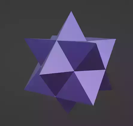 12 Pointed Star Puzzle 3D print model