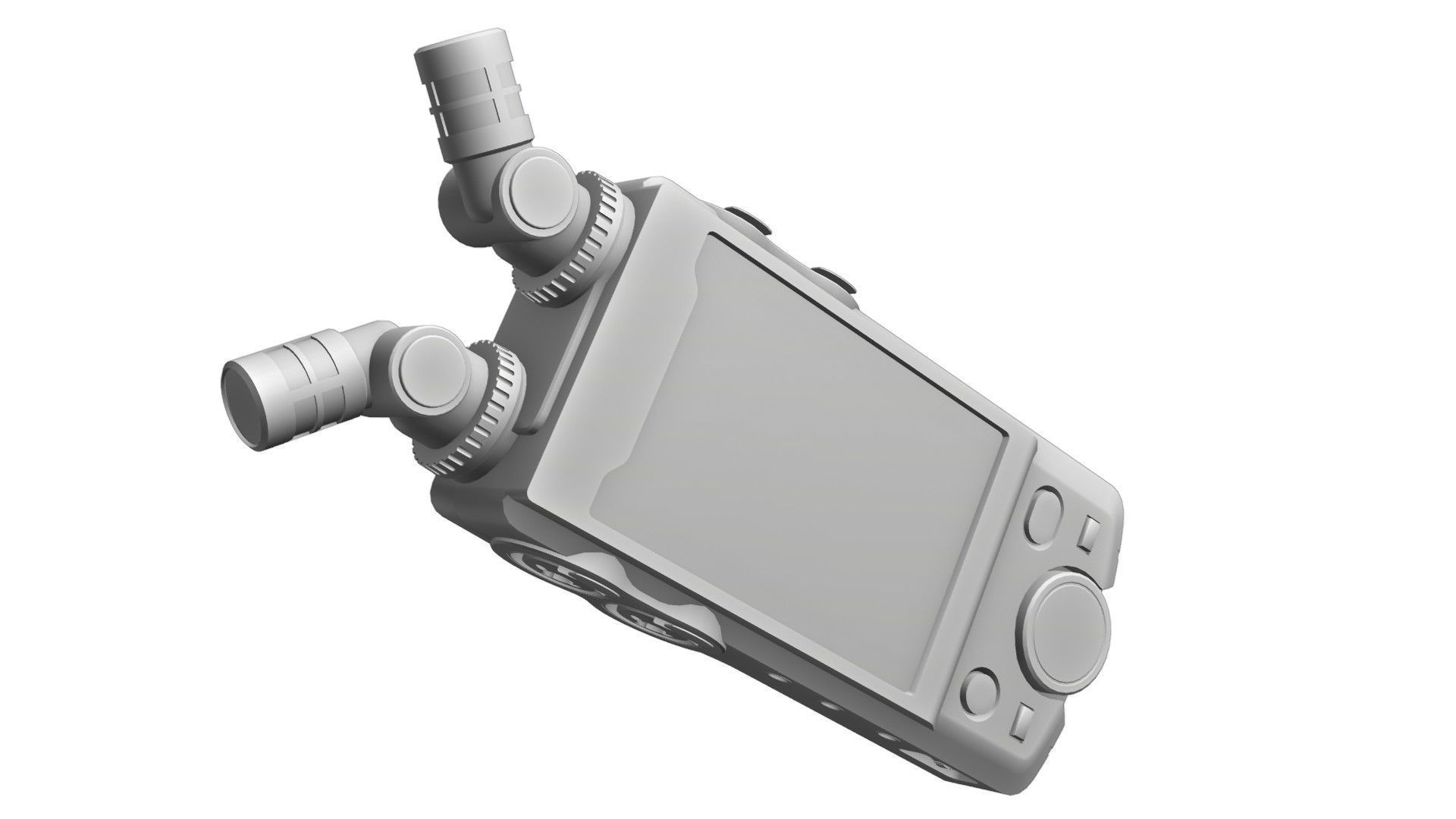 Tascam Portacapture X8 Low-poly 3D model_8