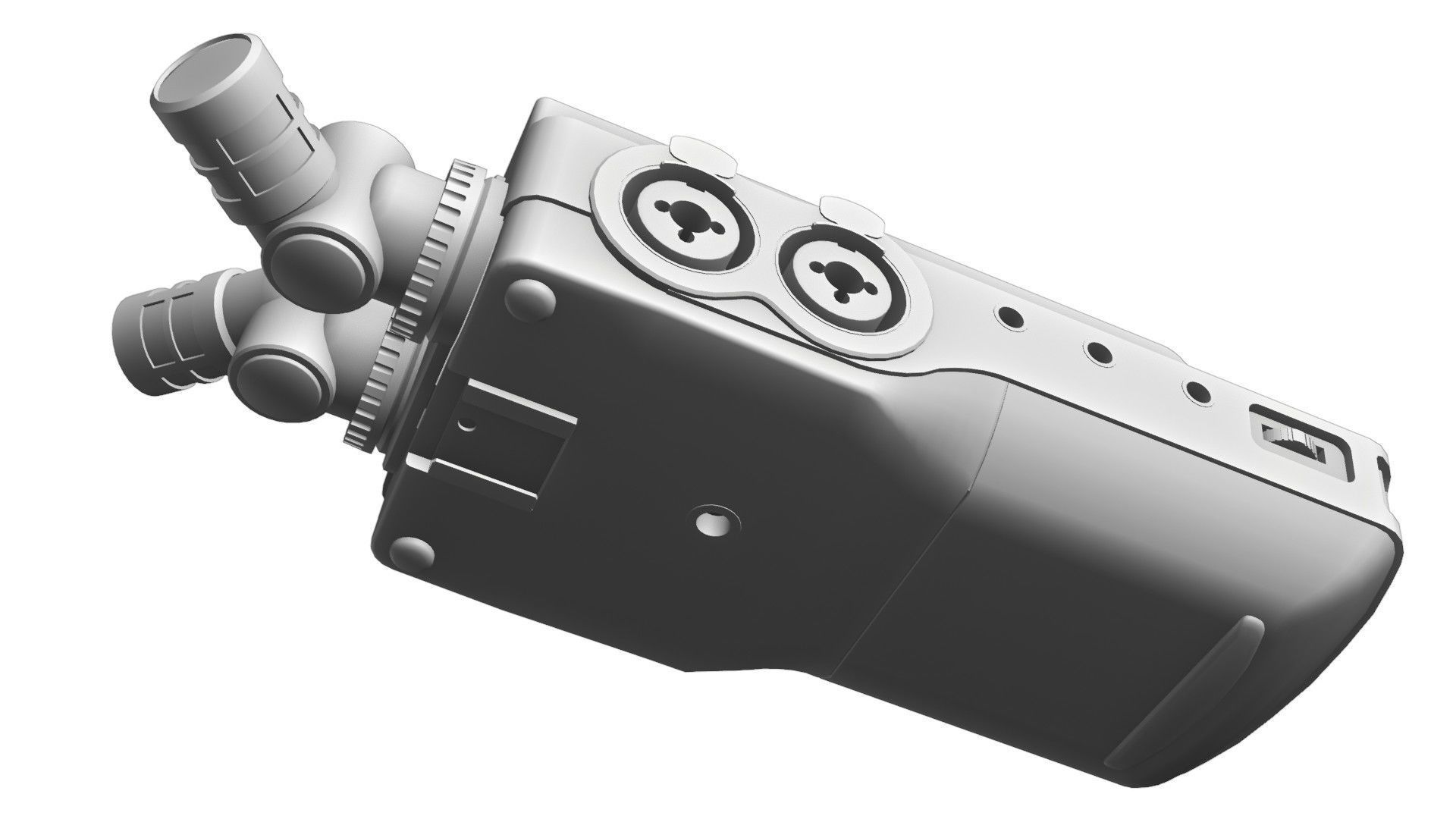 Tascam Portacapture X8 Low-poly 3D model_22