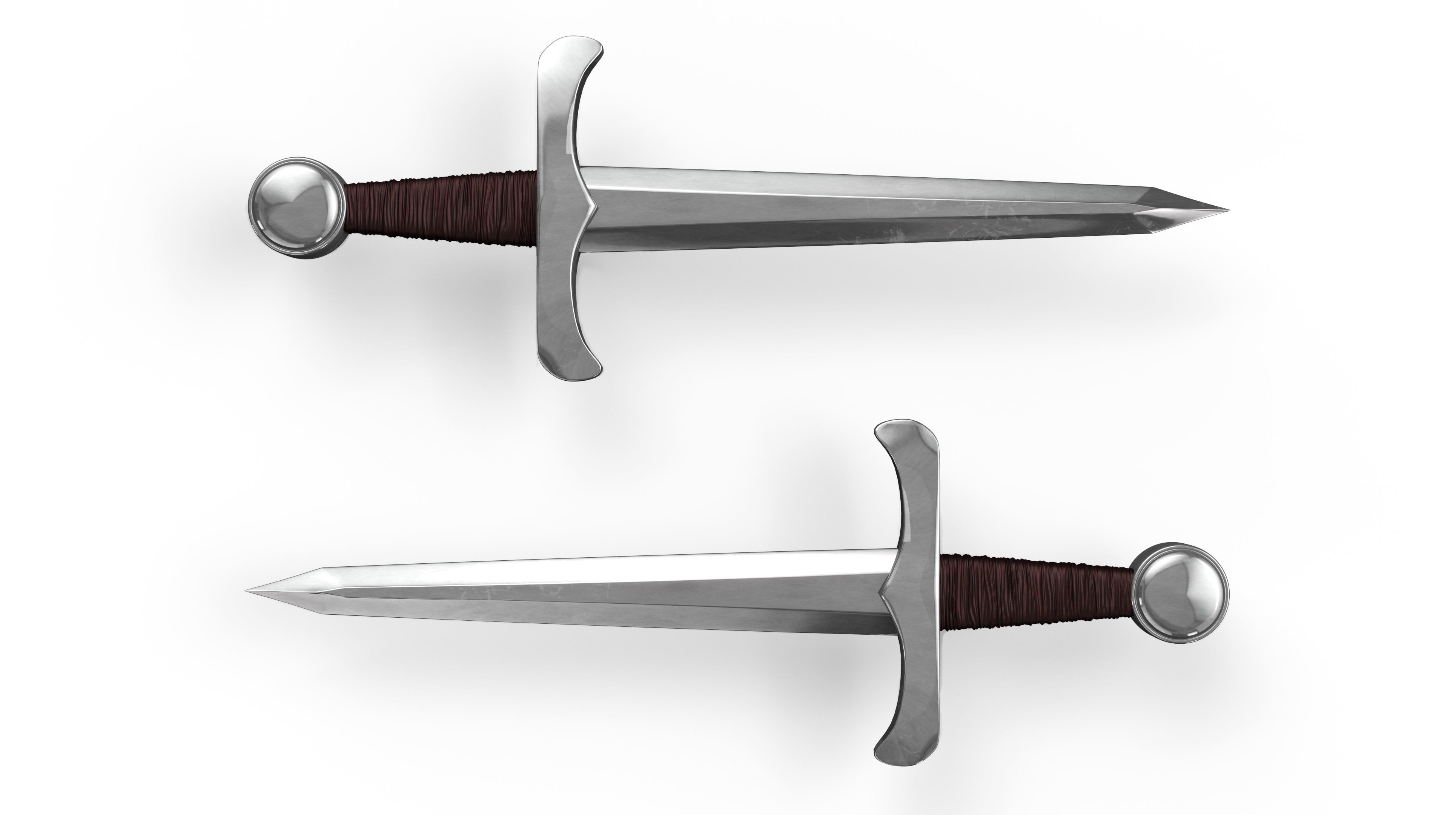 Greek Dagger 3D model_3