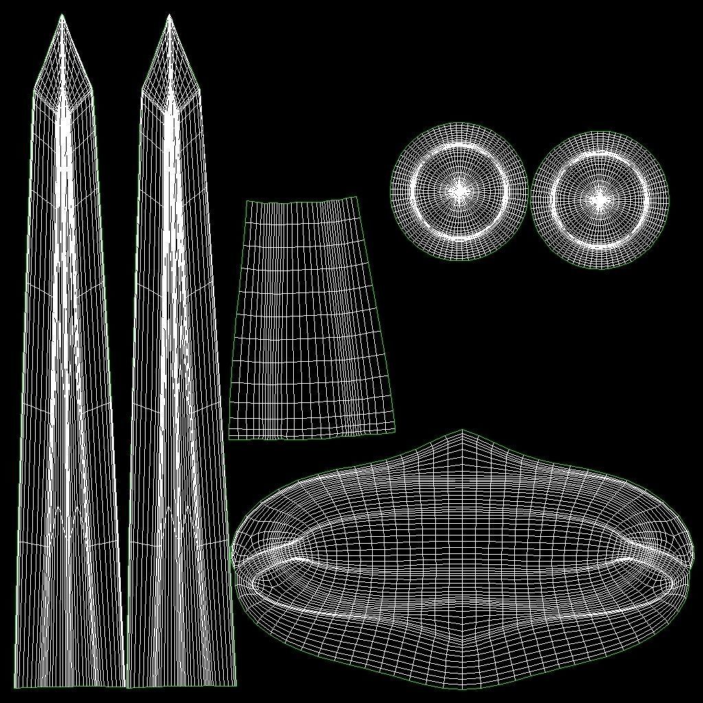 Greek Dagger 3D model_7