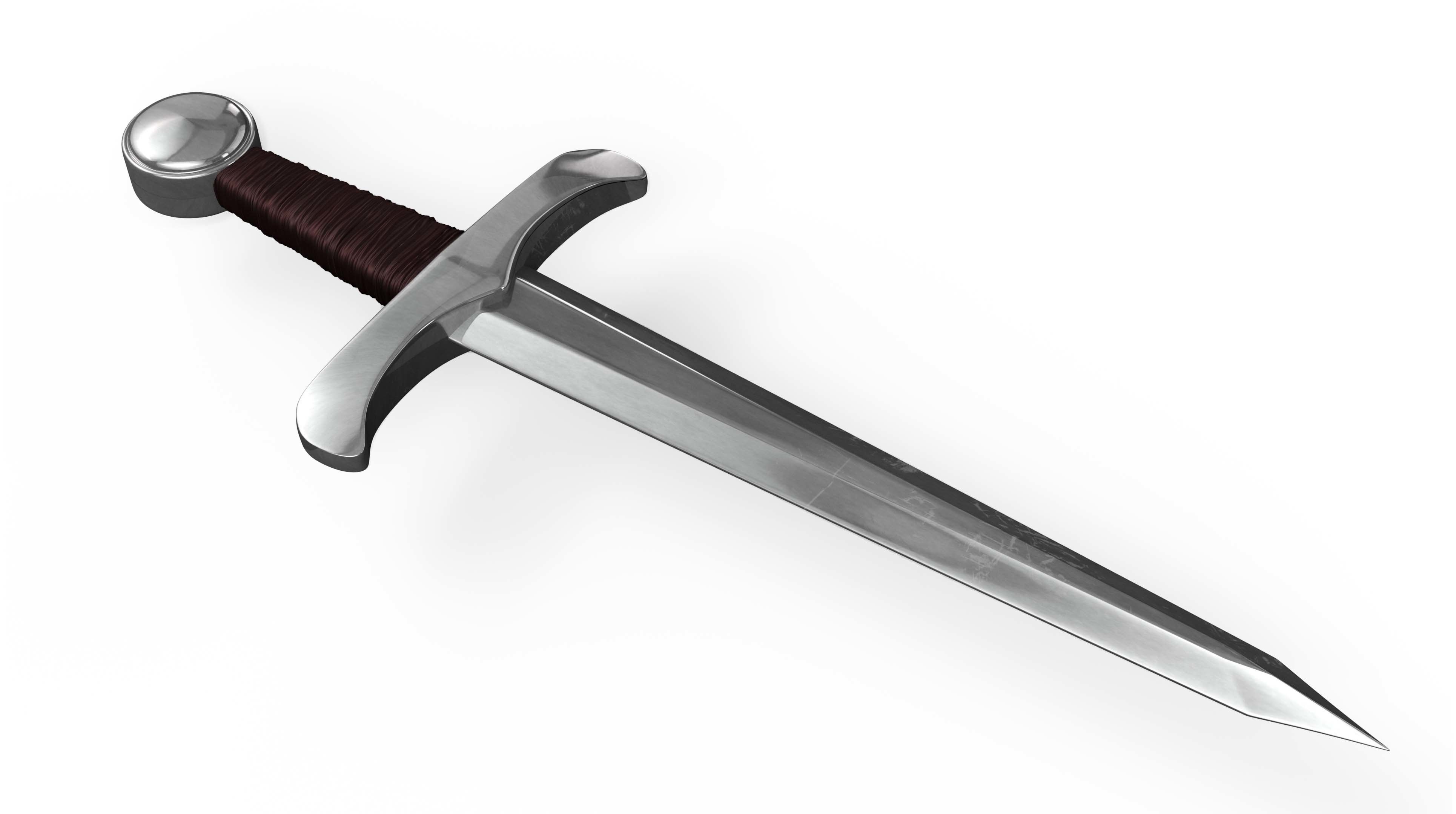 Greek Dagger 3D model_2