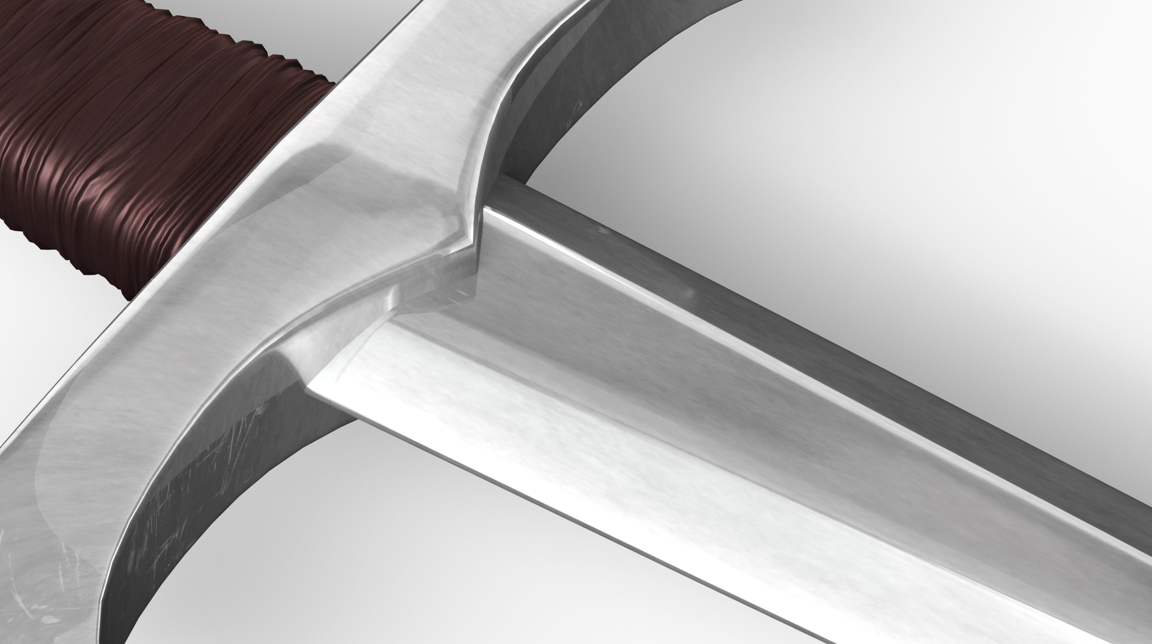 Greek Dagger 3D model_1