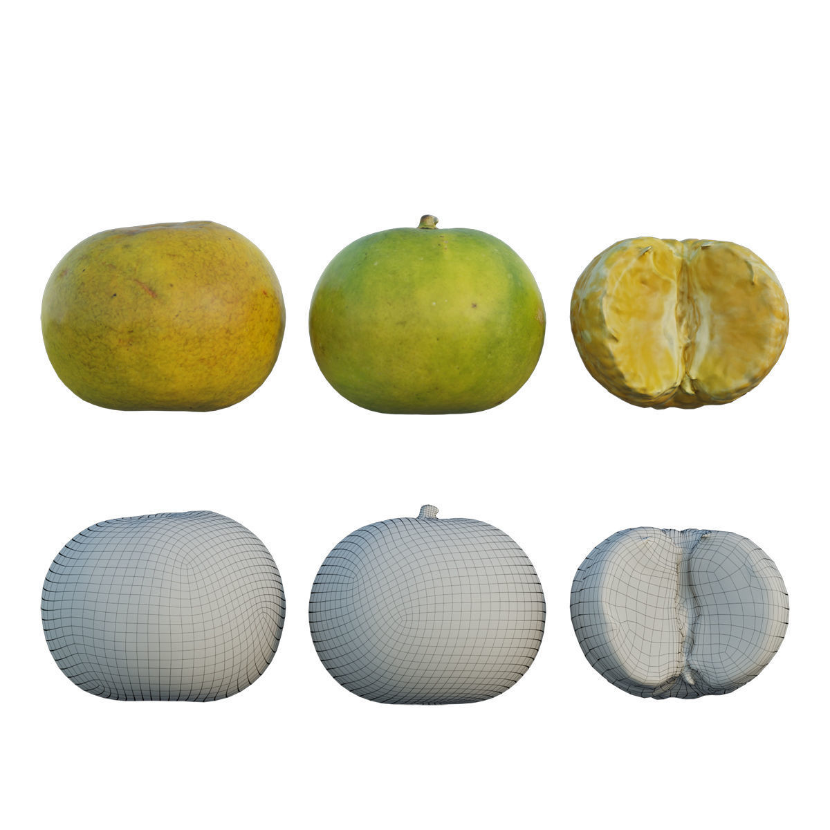 oranges 06 3D model_3