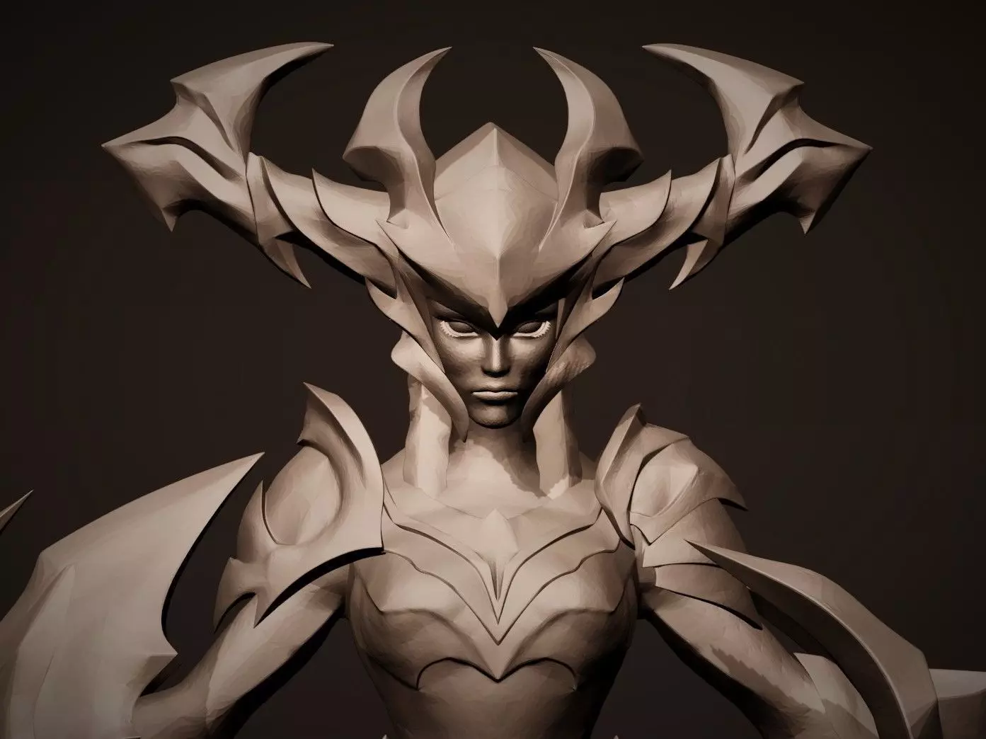 SHYVANNA WITH NEW STAND 3D print model