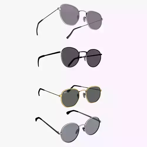 Sunglasses Collection EyeWear Vol 1 Low-poly 3D model