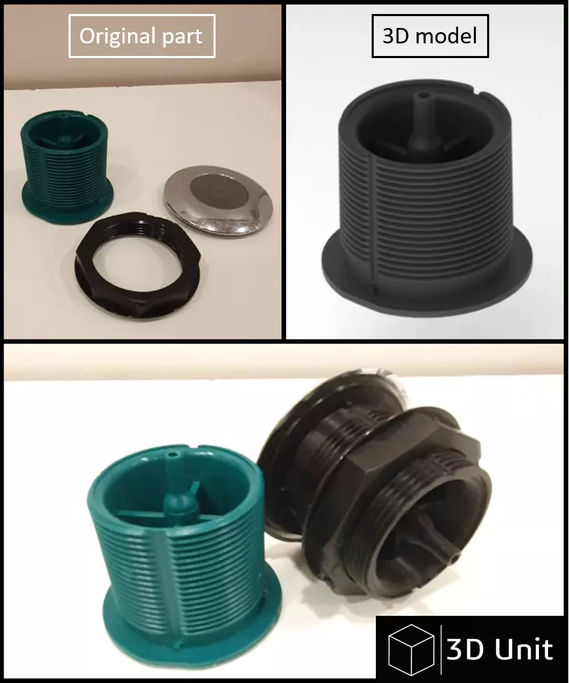 Bath Wastes  3D print model_0