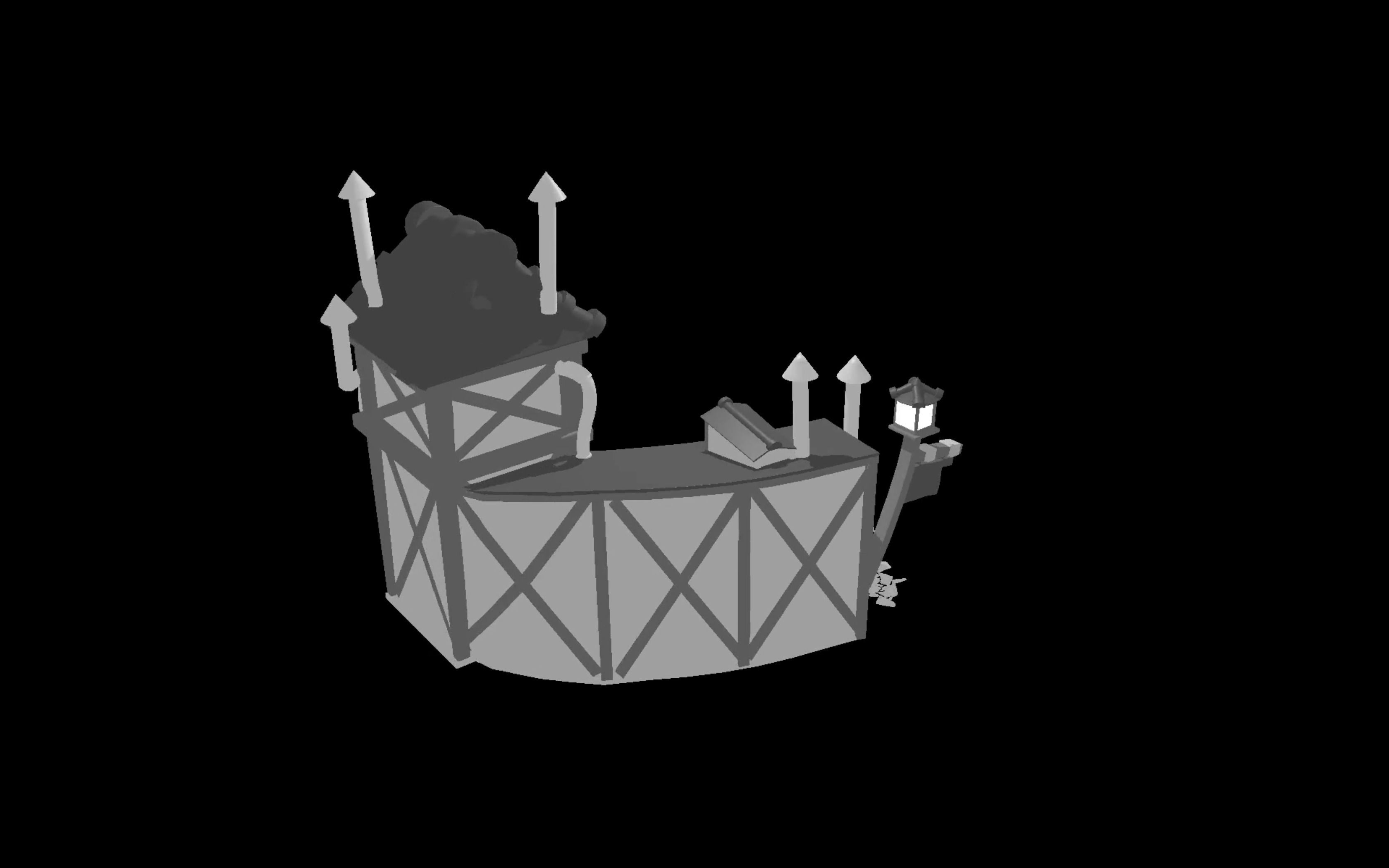 Magic Bar Low-Poly 3D Model Low-poly 3D model_7