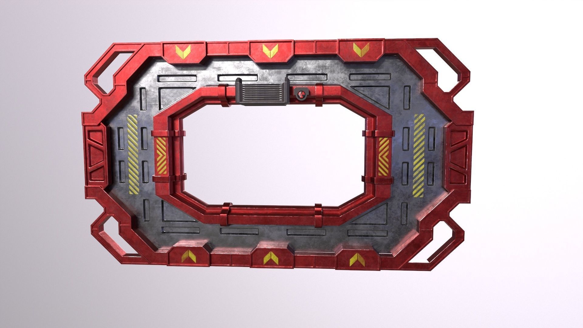 sci-fi Architecture PBR Panels kitbash Low-poly 3D model_24