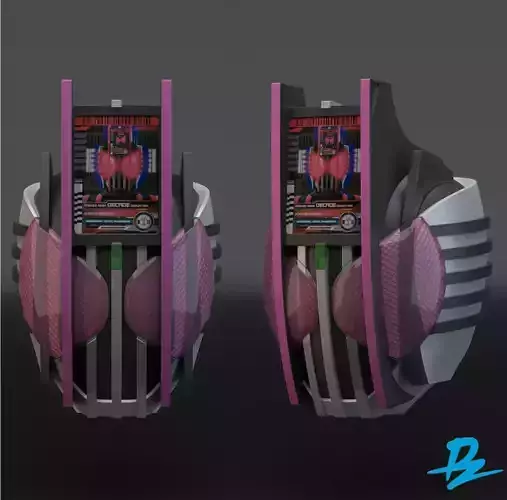 Kamen rider Decade Complete form 3D print model