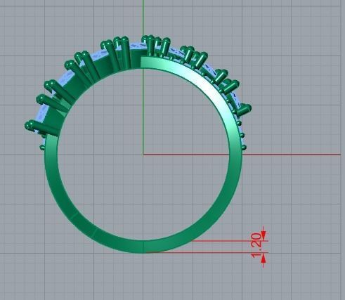 jewelry ring 3D print model_5