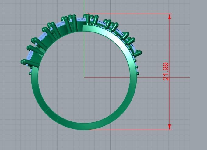jewelry ring 3D print model_6