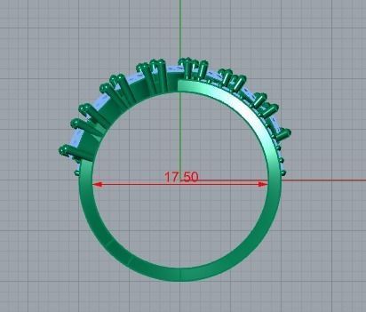 jewelry ring 3D print model_4