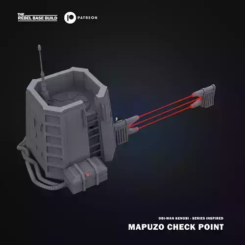 Mapuzo Outpost - ObiWan Kenobi Series Diroama - Black Series TVC