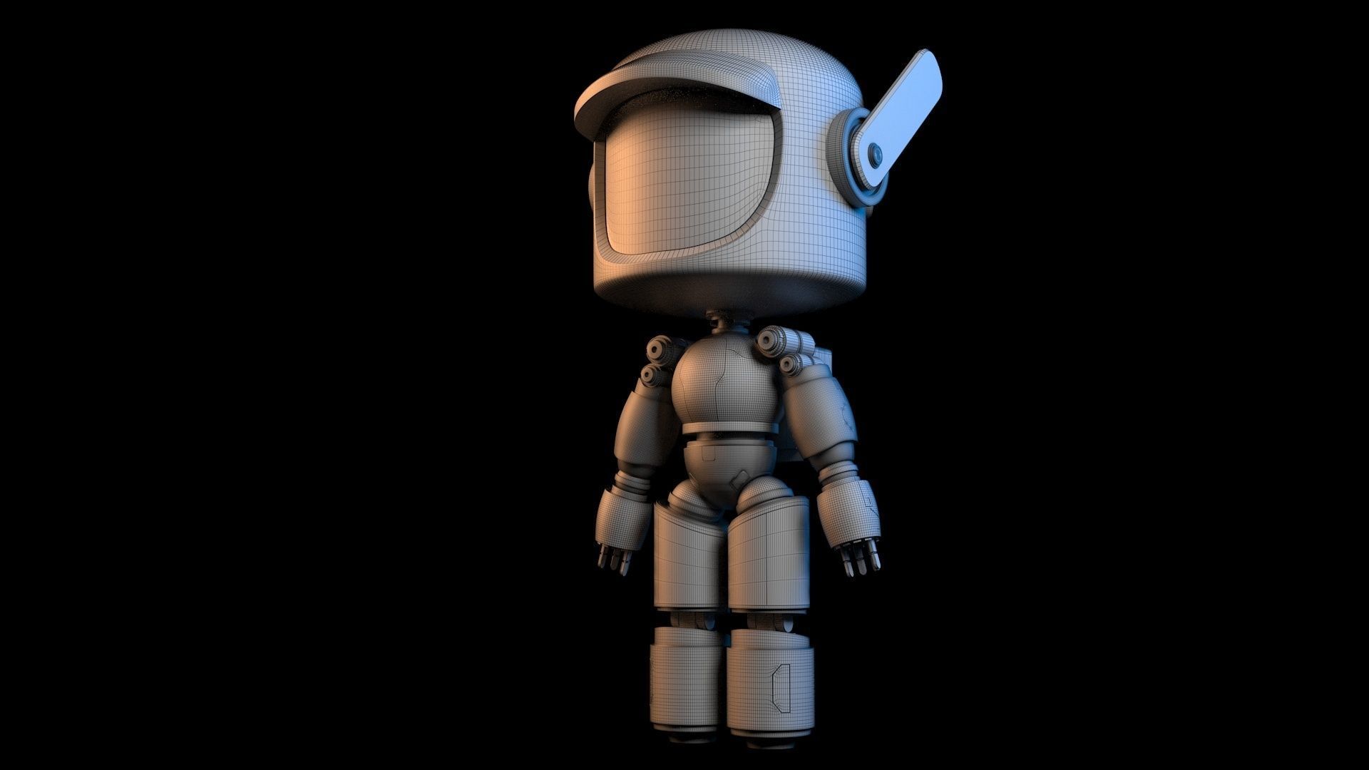 K-VRC Love Deth And Robot 3D model_6