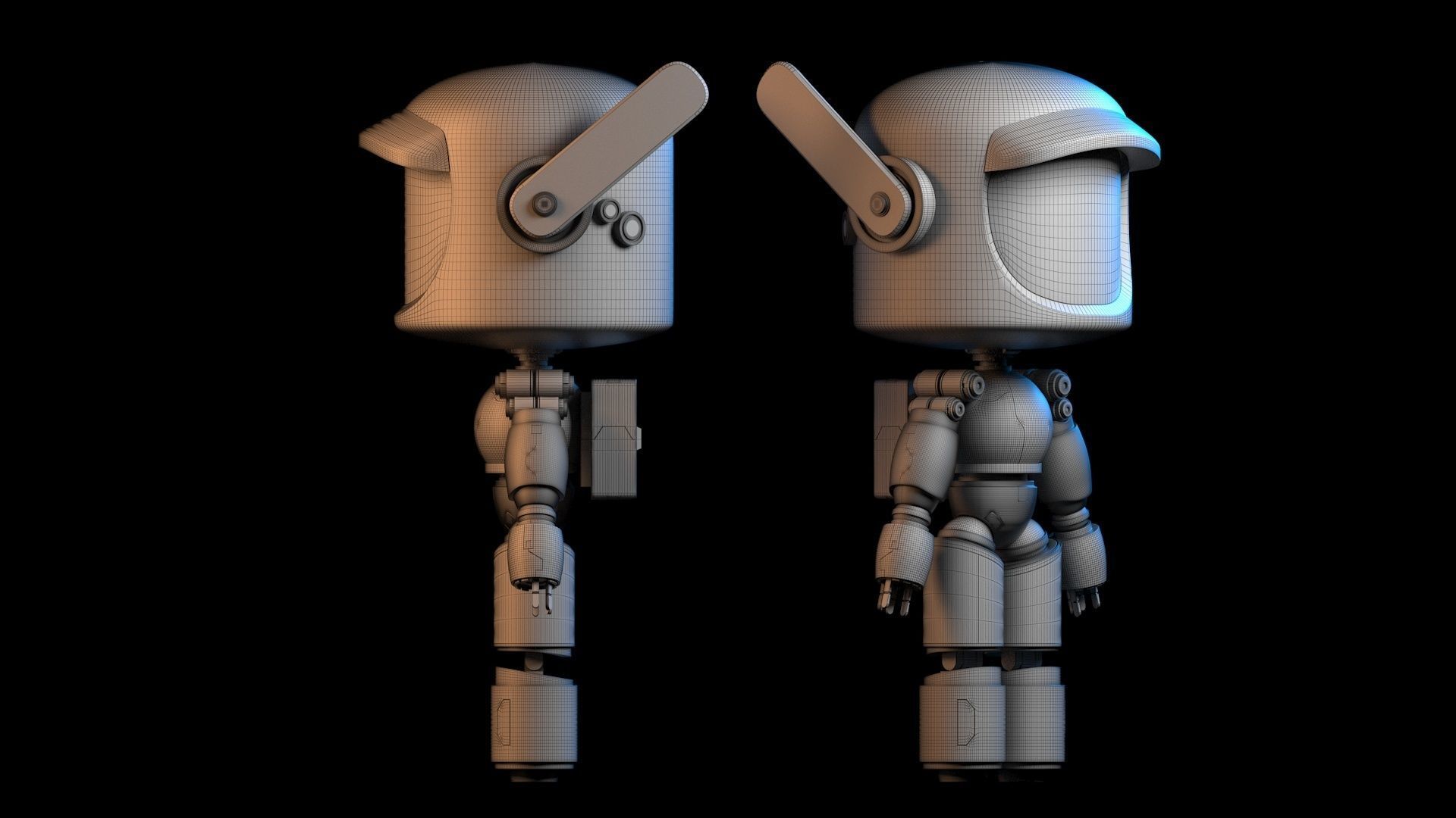 K-VRC Love Deth And Robot 3D model_8