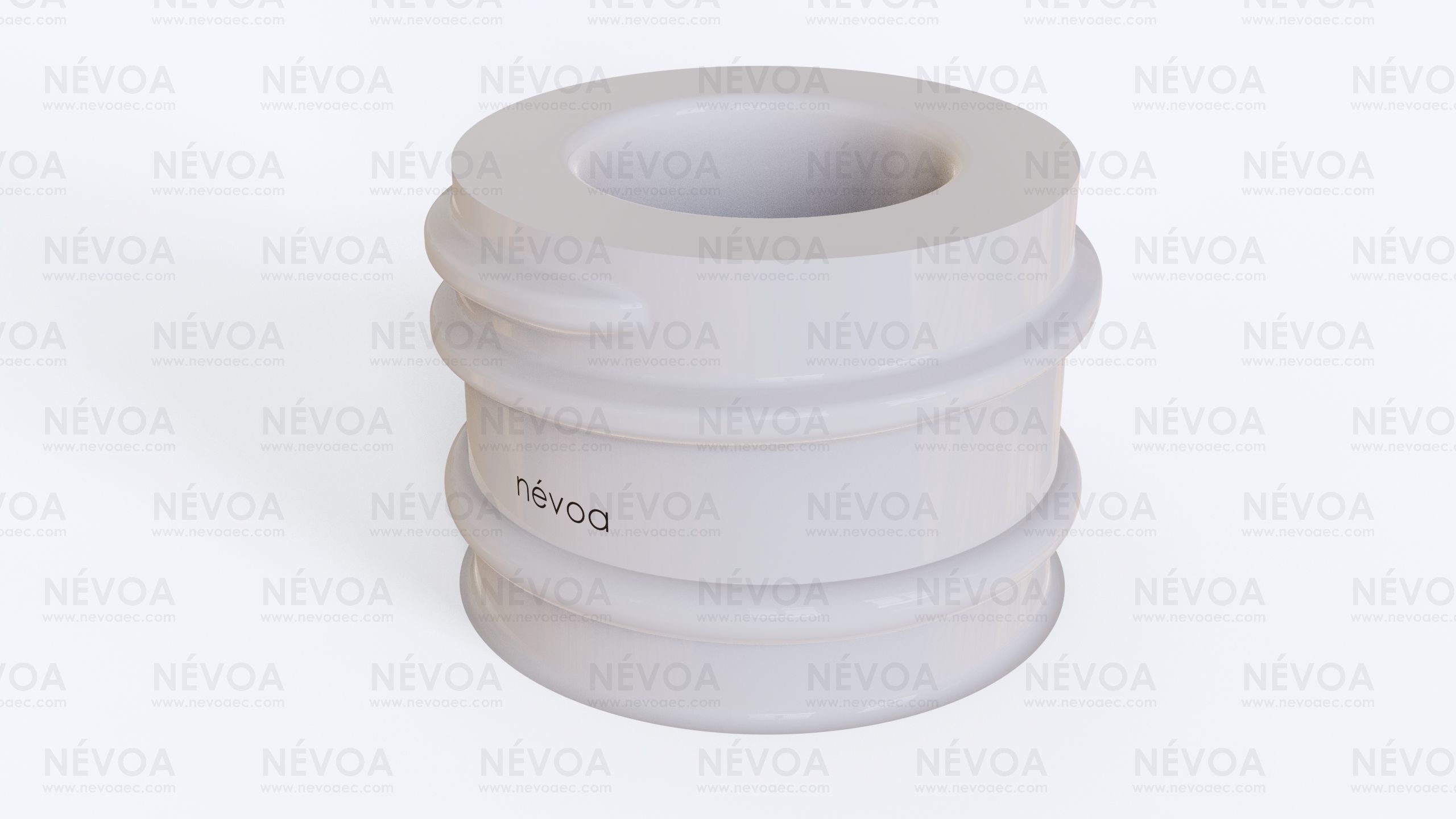 Neck finish - SP 410 - 24 - L - BF - voluntary standard 3D model_1