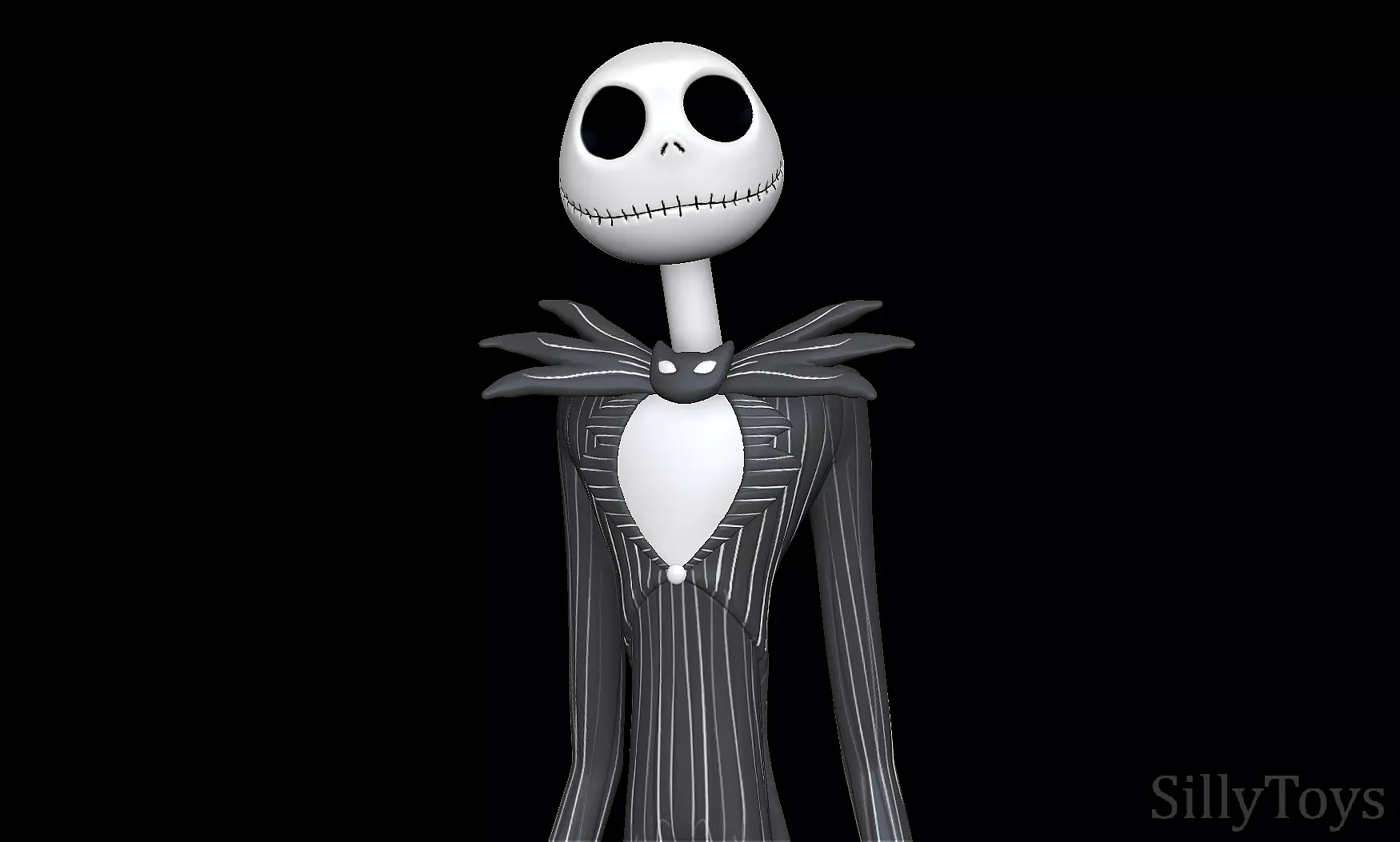 Jack Skellington - The Nightmare Before Christmas 3D print model_0