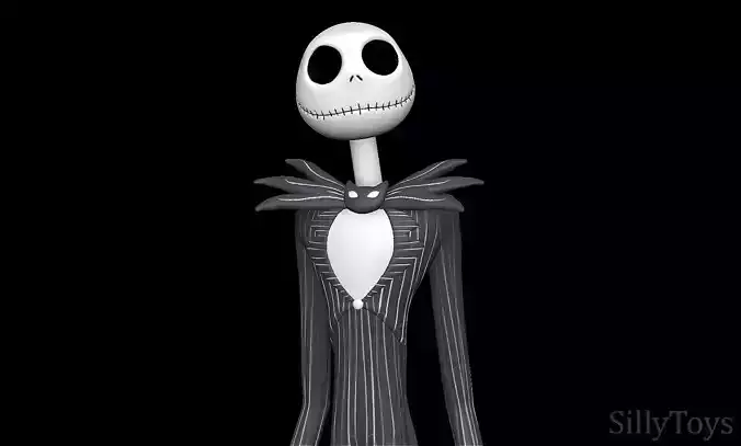 Jack Skellington - The Nightmare Before Christmas 3D print model