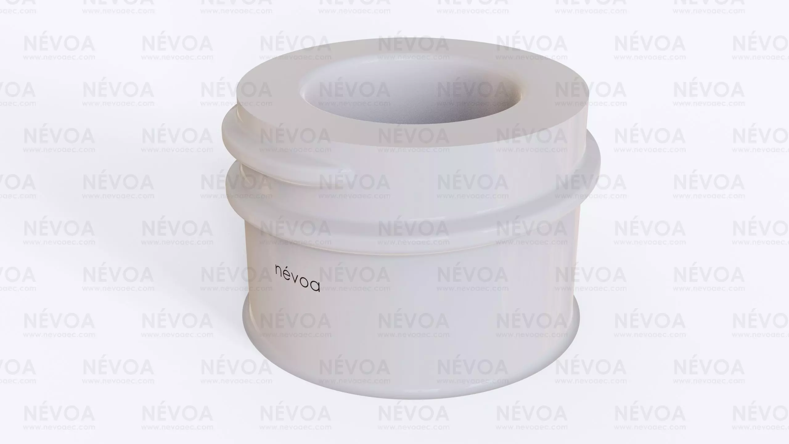 Neck finish - SP 410 - 28 - L - voluntary standard 3D model_0