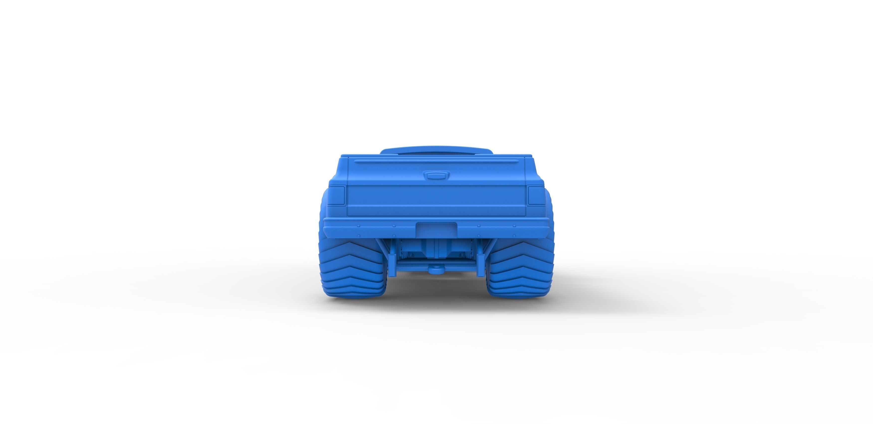 Pulling truck 2wd Scale 1 to 25 3D print model_29