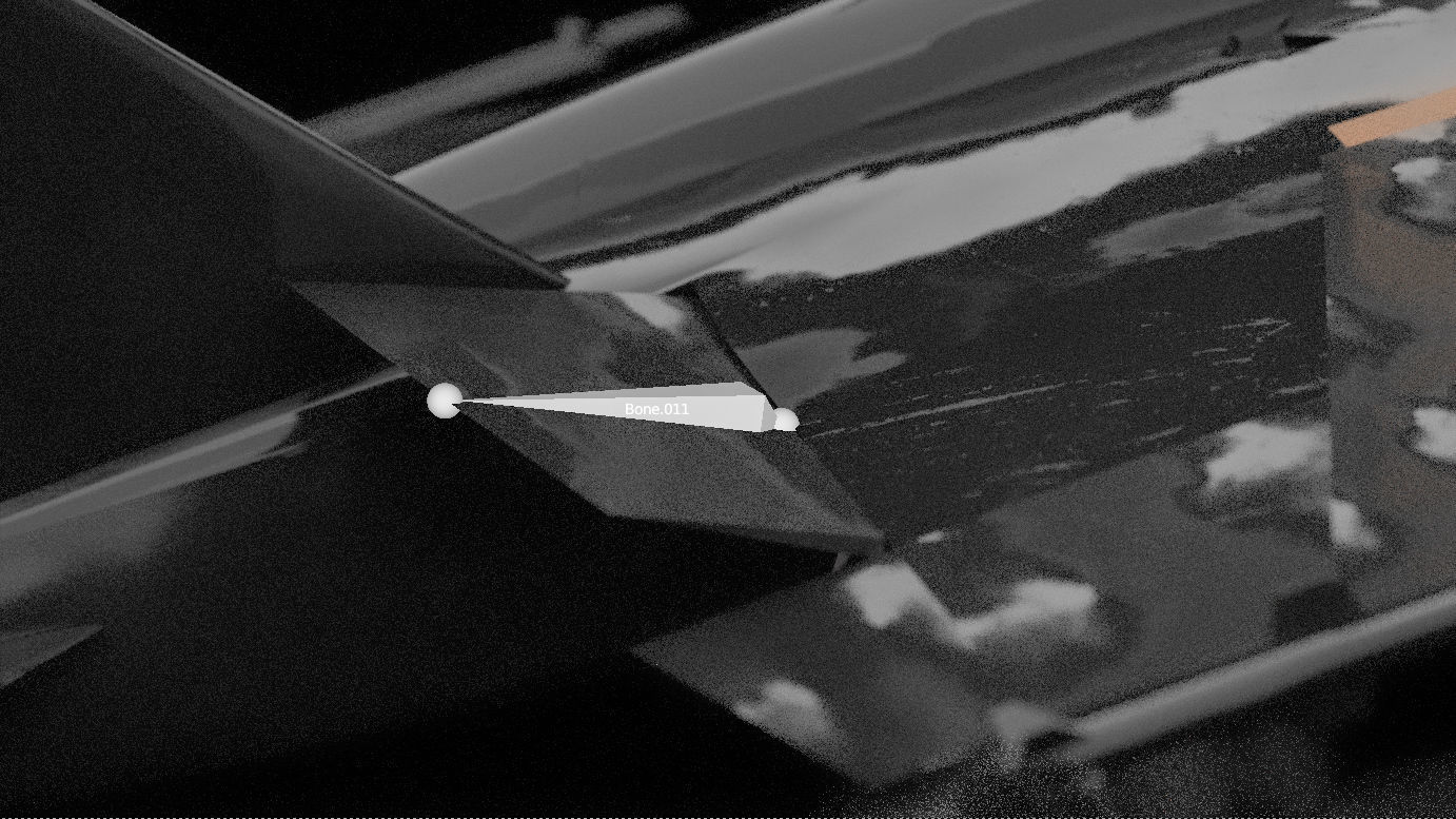 f18 black and gold rigged with procedural textures 3D model_6