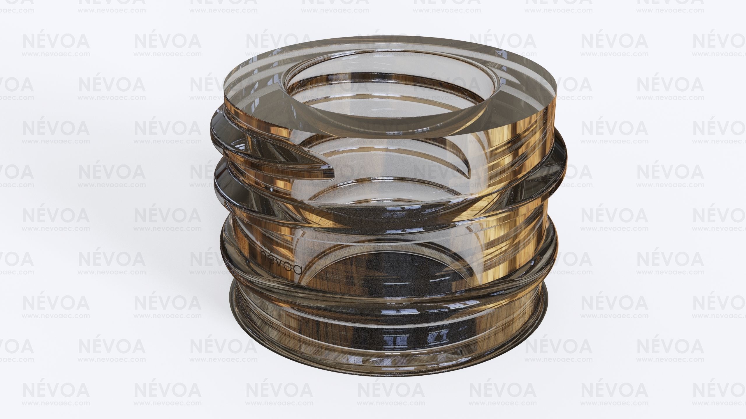 Neck finish - SP 410 - 28 - M - BF - voluntary standard 3D model_1