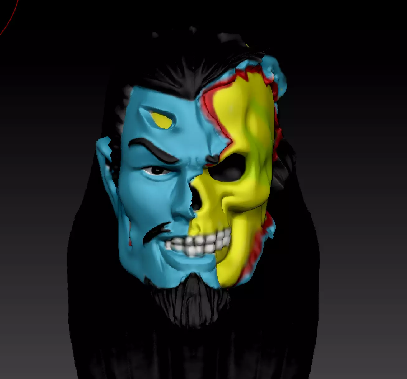 KELDOR TRANSFORMATION ORIGINS HEAD 3D print model_0