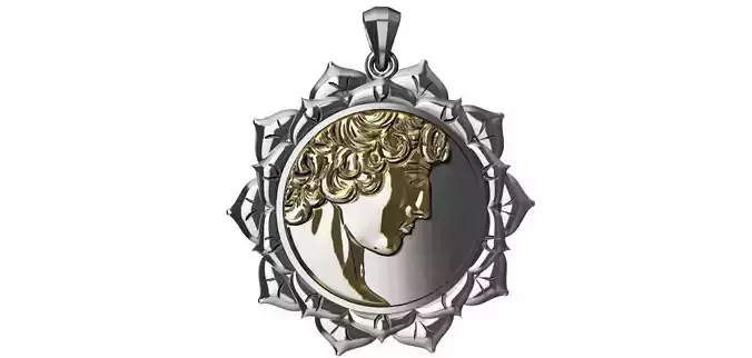 Julios Caesar - Julio Cesar Medal 3D print model
