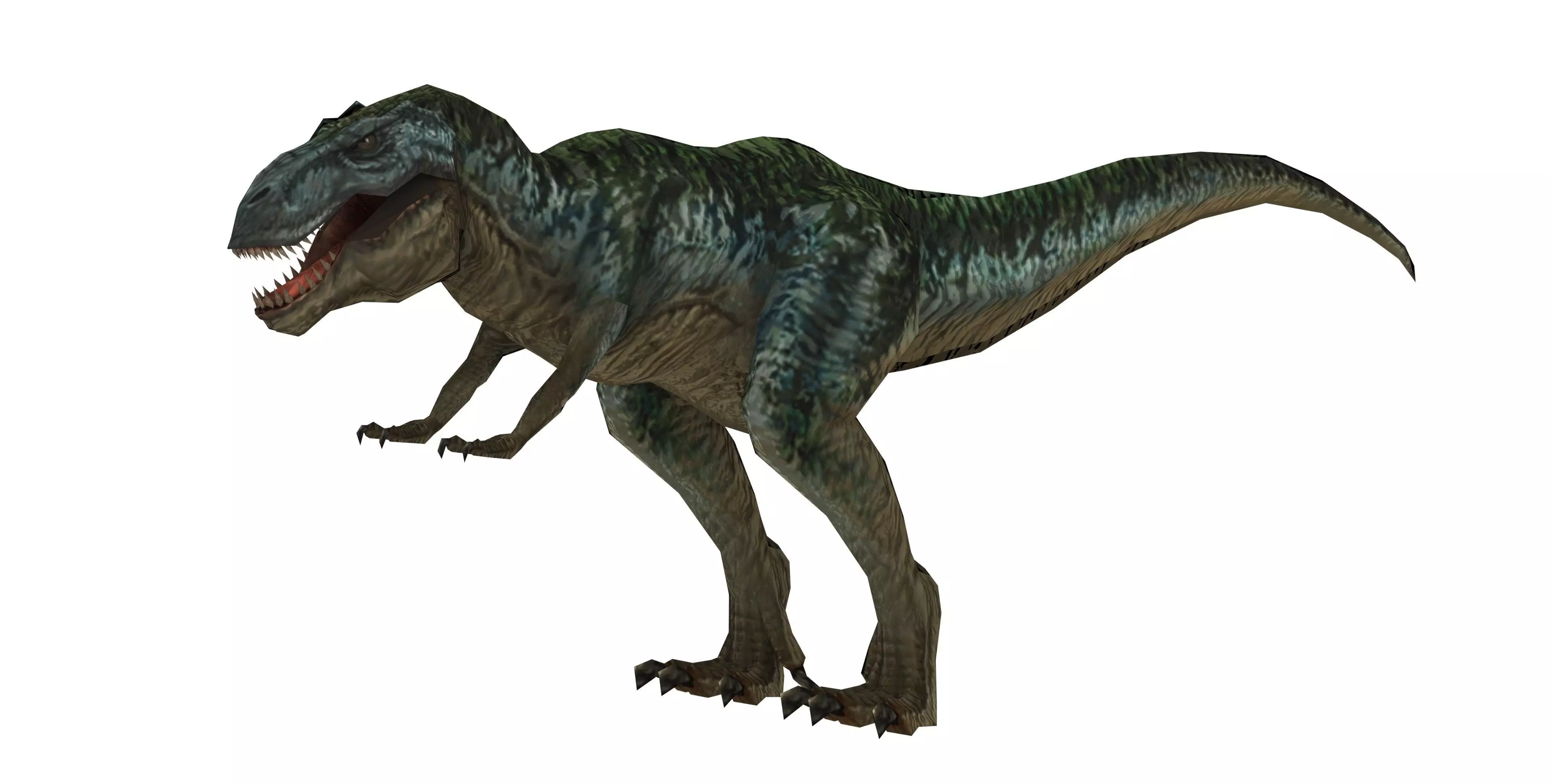 Tyrannosaurus Rex Dinosaur  Low-poly 3D model_0