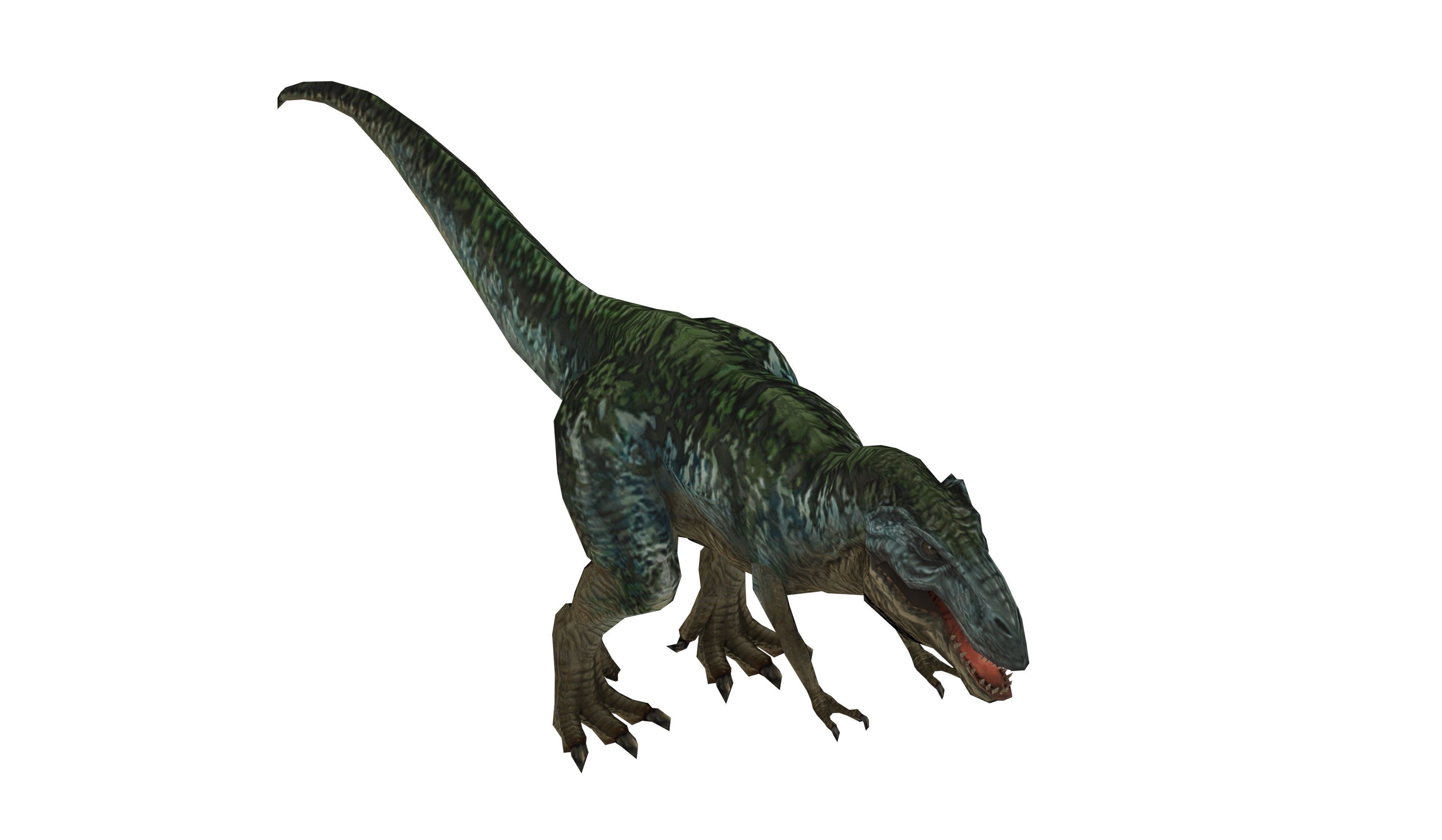 Tyrannosaurus Rex Dinosaur  Low-poly 3D model_5