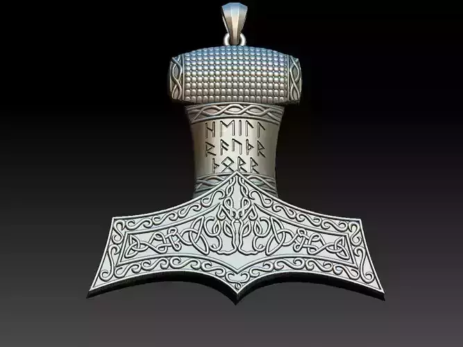 Viking Hammer - Mjollnir pendant